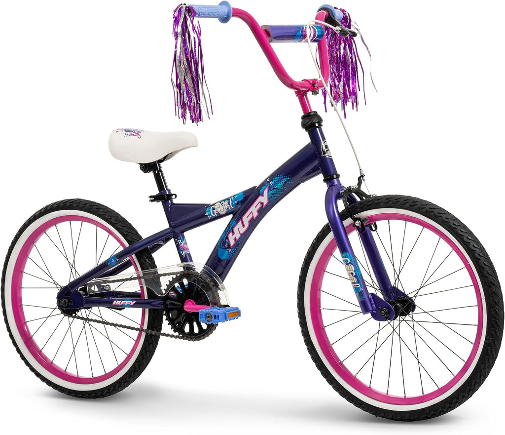 Huffy Boys and Girls 20' Bikes, Ideal for Ages 5+, Rugged and Durable Design, Easy to Assemble, Multiple Designs and Color Options Available, Beginner Level Rider