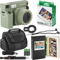 Fujifilm Instax Wide 400 Instant Camera + Camera Case + 4 AA Batteries + Photo Album, Cleaning Pen (20 Sheet)