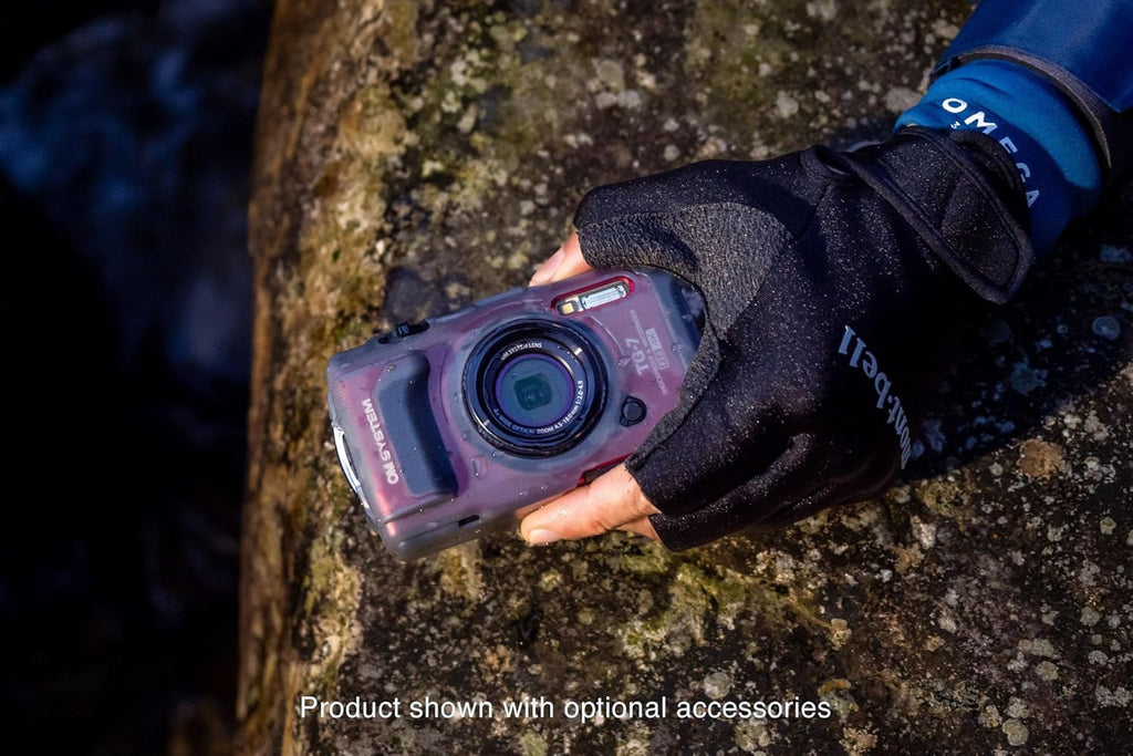 OM System OLYMPUS Tough TG-7 Red Underwater Camera, Waterproof, Freeze Proof, High Resolution Bright, 4K Video 44x Macro Shooting (Successor Olympus TG-6)