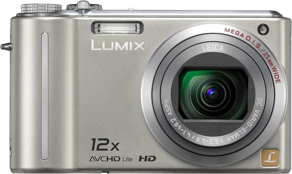 Panasonic Lumix DMC-ZS3 10MP Digital Camera with 12x Wide Angle MEGA Optical Image Stabilized Zoom and 3 inch LCD (Silver)
