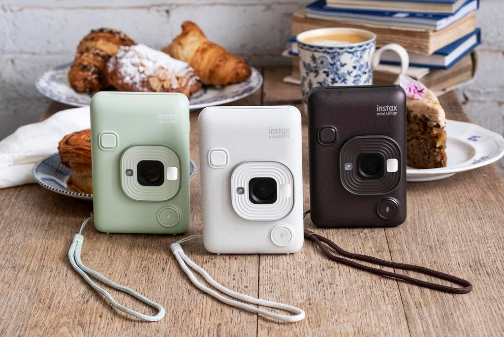 Fujifilm INSTAX Mini LIPLAY Hybrid Instant Camera - Matcha Green