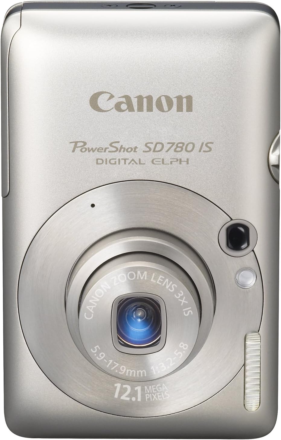 Canon PowerShot SD780IS 12.1 MP Digital Camera with 3x Optical Image Stabilized Zoom and 2.5-inch LCD (Silver)