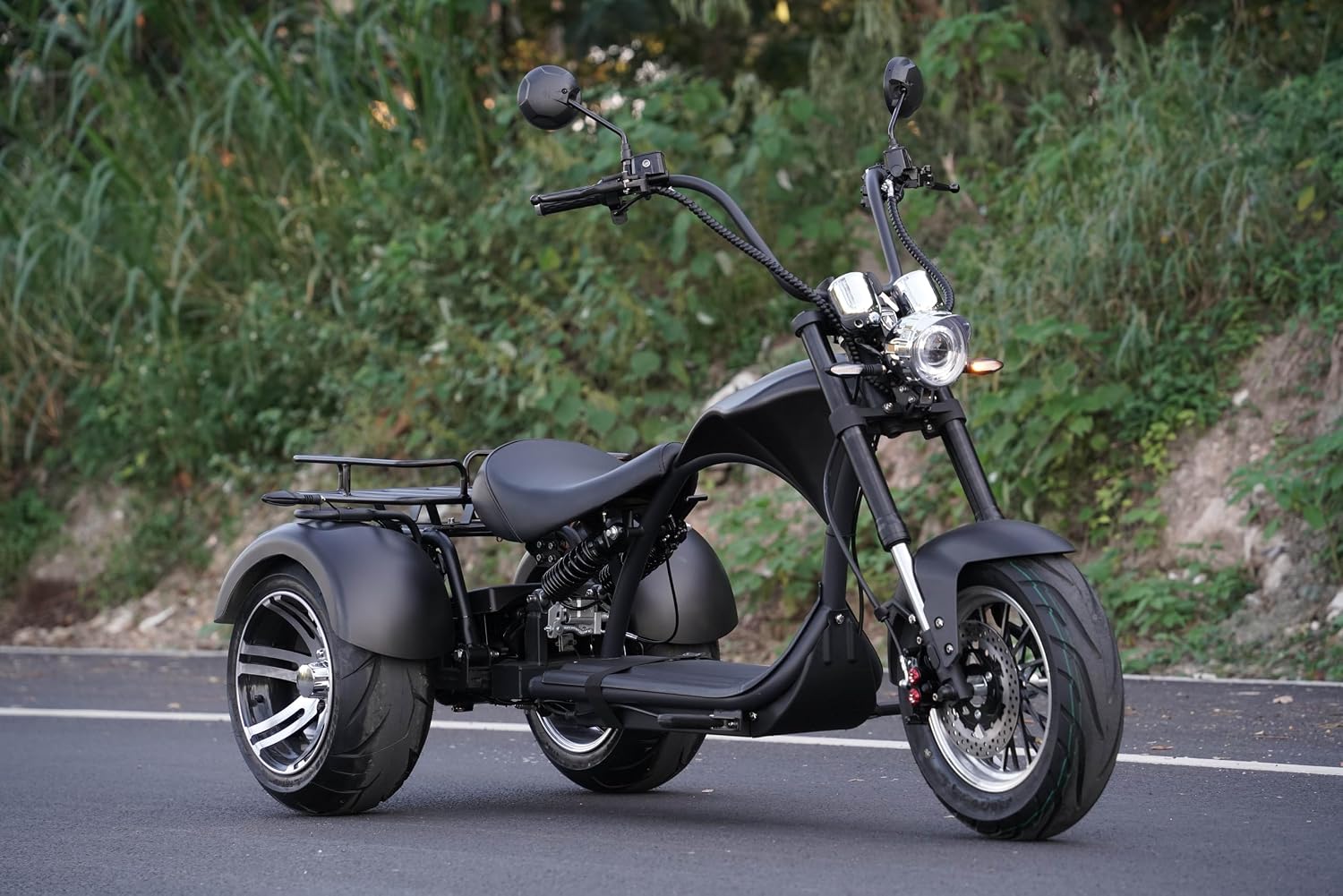 eAhora M1P Electric Trike for Adults, 2000W Brushless Motor 26MPH Electric Tricycle,60V 30AH Fast Charge Battery,F&R Disk Brake, Hydraulics Suspension,3 Wheel Electric Bikes