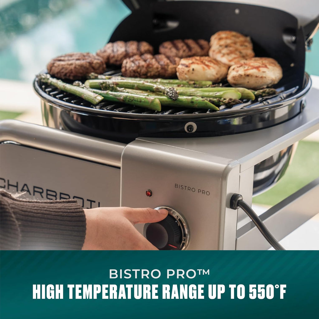 Charbroil Bistro Pro Tabletop Electric Grill, Black - 25302149