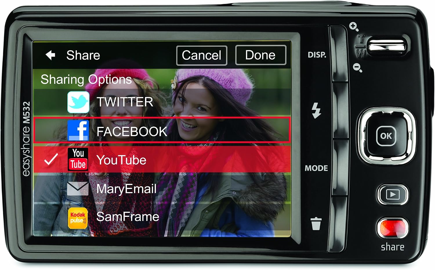Kodak EasyShare M532 14 MP Digital Camera with 4x Optical Zoom and 2.7-Inch LCD - Green