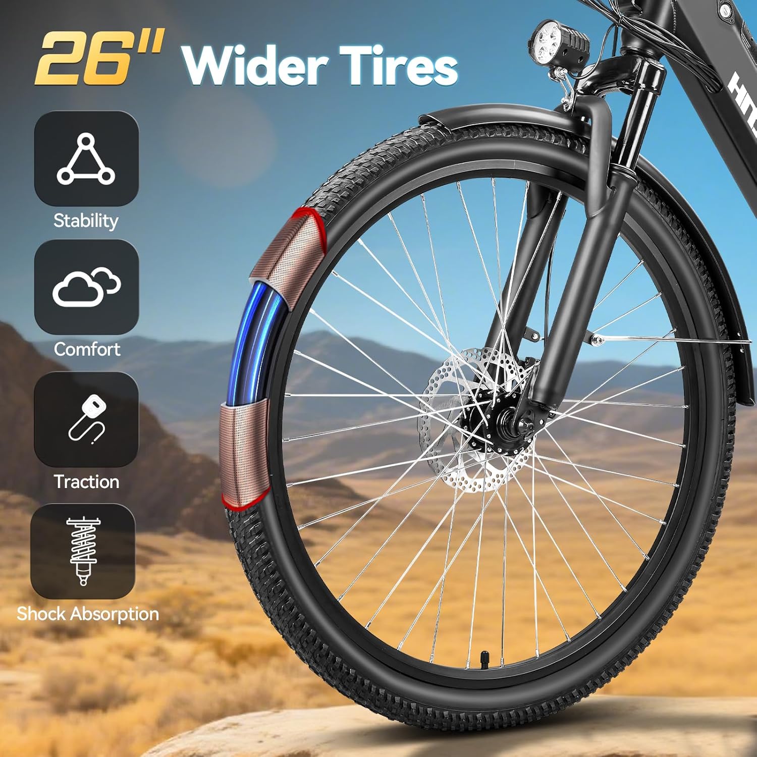 ZNH Electric Bike for Adults with 1000W Motor & 624/940.8 Wh Built-in Removable Battery, 70Miles 25 MPH Step Thru Electric Bicycle, 24'/26' Commuter E Bikes with 7-Speed, UL 2849 Certified
