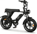 OUXI V8 Series Electric Bike for Adults, Peak 500W/1000W,20/31 MPH, 10.4/15/30 AH Removable Battery, 16''/20' Fat Tire Electric Bike,7-Speed Gear Electric Bicycles,Ebike Moped for Commuting & Off-Road