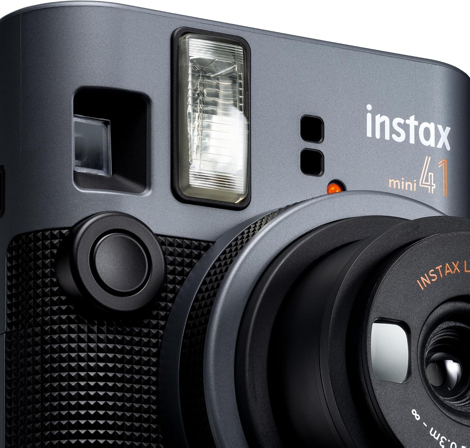 INSTAX mini 41 Instant Camera, Simple Operation with Auto Exposure, Built-in Flash, Selfie Lens, and Close up Mode,a Classic Design Camera which uses All mini Films Sold Separately