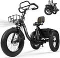ESKUTE T300 Pro Electric Trike for Adults, 998.4Wh Long-Range Battery, 1200W Peak Motor, 20'x4.0' Fat Tires, Foldable 3-Wheel Butterfly Handlebar E-Bike with Storage Bags