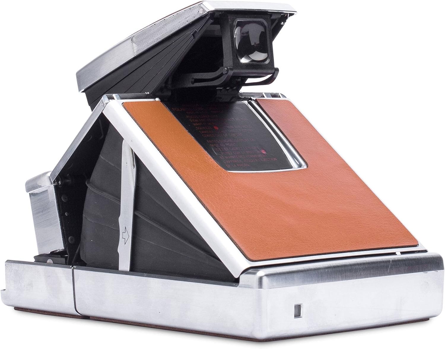 Polaroid Originals 4695 SX-70 Camera, Silver, Brown