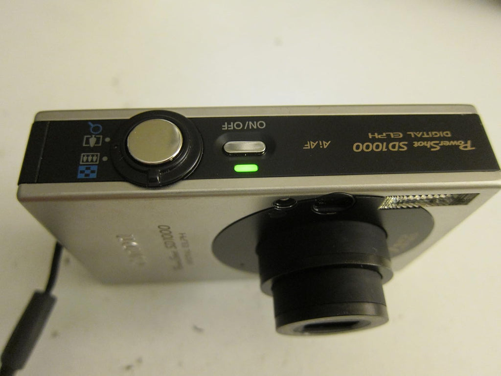 Canon PowerShot SD1000 7.1MP Digital Elph Camera with 3x Optical Zoom (Black) (OLD MODEL)