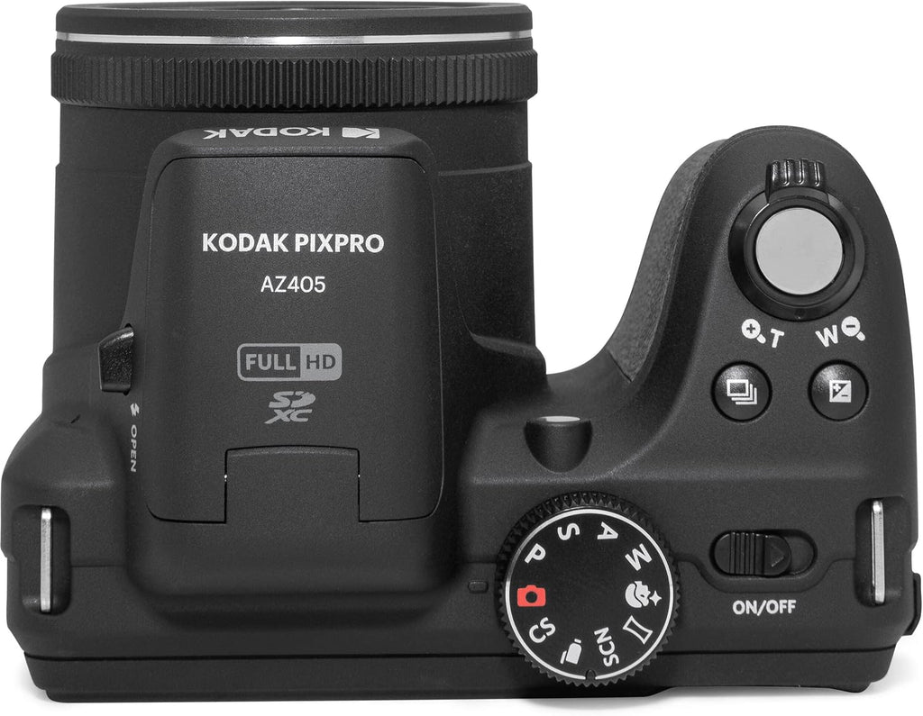 Kodak PIXPRO AZ405 Digital Camera (Black) + 16GB Memory Card + Camera Case + Accessories - Ultimate Bundle