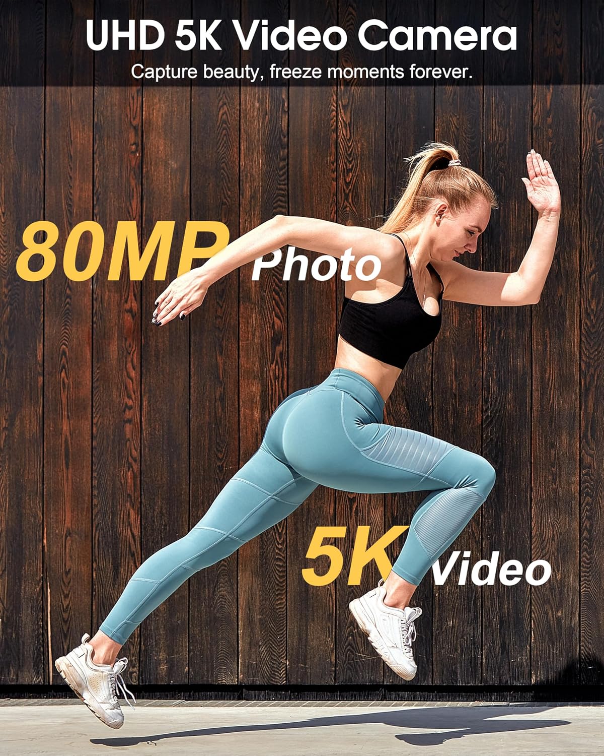 True 5K Digital Camera - 80MP Cameras for Photography - WiFi Vlogging Camera for YouTube with 4.0' Touch Screen, 18X Zoom - UHD Autofocus One-Touch Macro Video Camara Gifts for Beginner Photographer