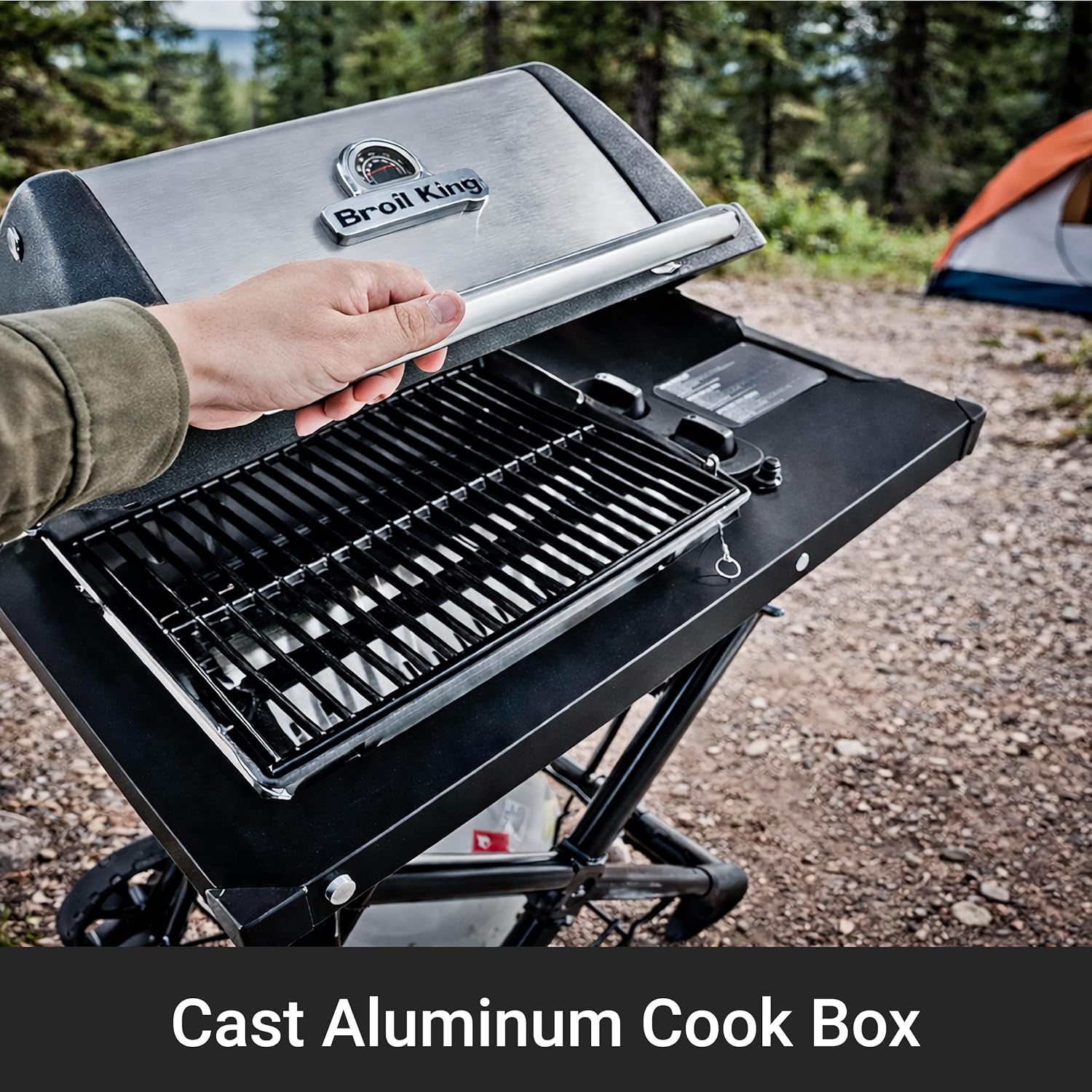 Broil King 910854 Porta-Chef AT220-2 Burner Propane Gas Portable Grill