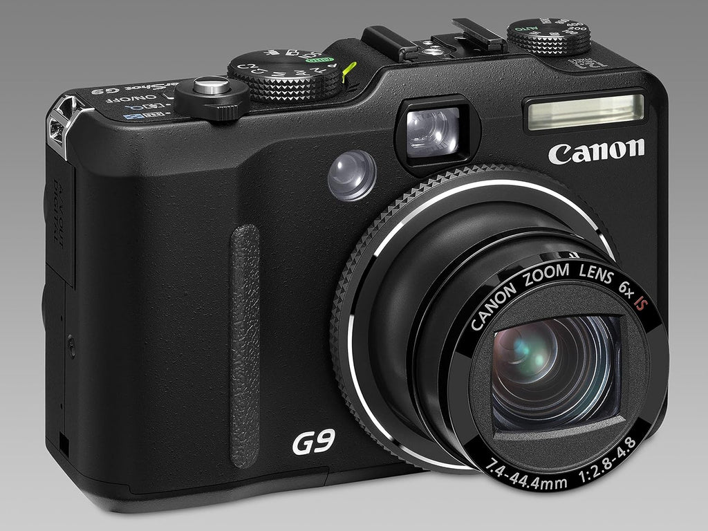 Canon PowerShot G9 12.1MP Digital Camera with 6x Optical Image Stabilized Zoom