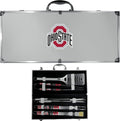 Siskiyou Sports NCAA Unisex Steel Tailgater BBQ Set w/Case