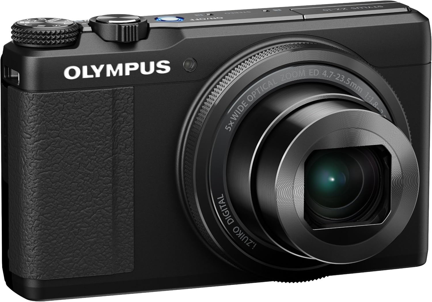Olympus XZ-10 iHS 12MP Digital Camera with 5x Optical Image Stabilized Zoom and 3-Inch LCD (Black) - International Version (No Warranty)