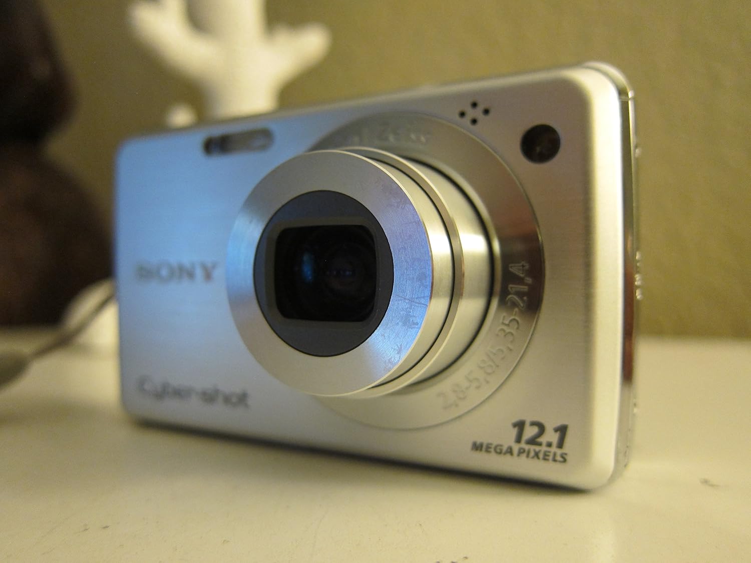Sony Cybershot DSC-W220 12.1MP Digital Camera with 4x Optical Zoom with Super Steady Shot Image Stabilization (Silver)
