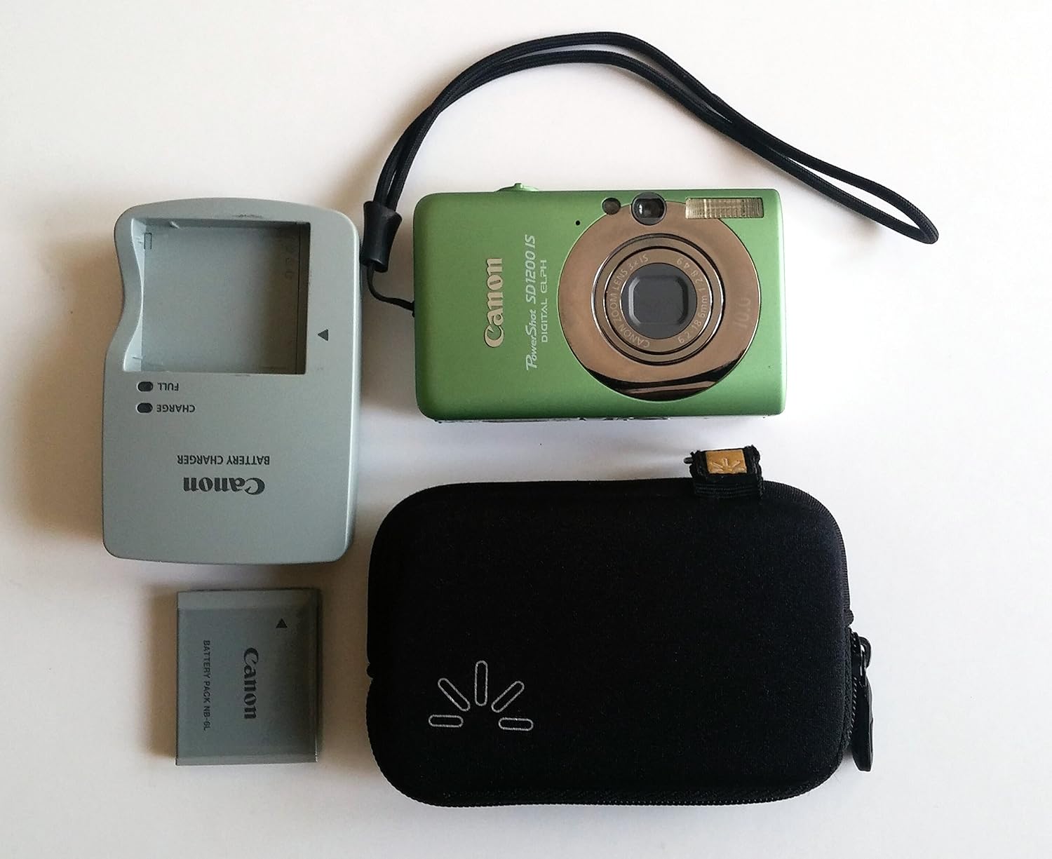 Canon PowerShot SD1200IS 10 MP Digital Camera with 3x Optical Image Stabilized Zoom and 2.5-inch LCD (Green)