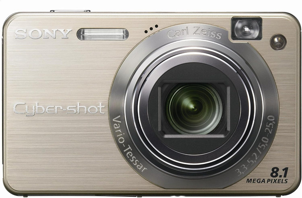 Sony Cybershot DSCW150/G 8.1MP Digital Camera with 5x Optical Zoom with Super Steady Shot (Gold)