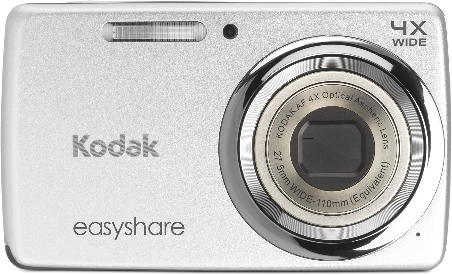 Kodak EasyShare M532 14 MP Digital Camera with 4x Optical Zoom and 2.7-Inch LCD - Silver