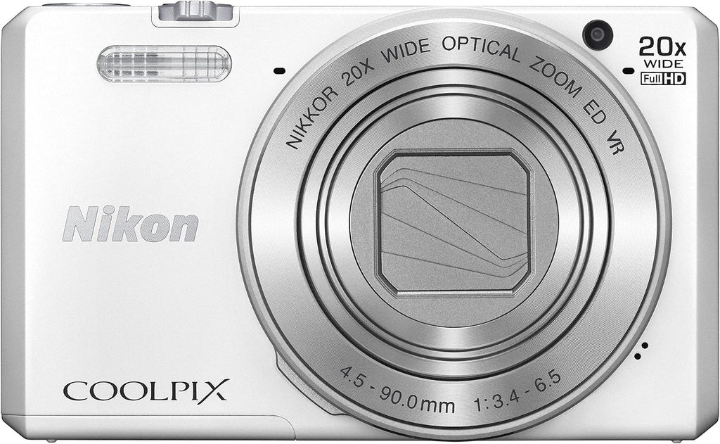 Nikon COOLPIX S7000 Digital Camera (White) - International Version (No Warranty)