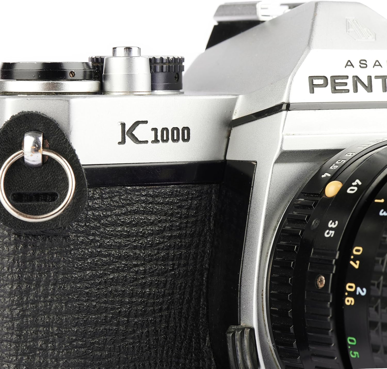 Pentax K1000 Manual Focus SLR Film Camera with Pentax 50mm Lens
