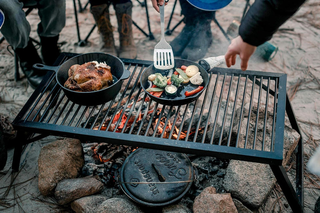 Stansport Powder Coated Steel Portable Camp Grill
