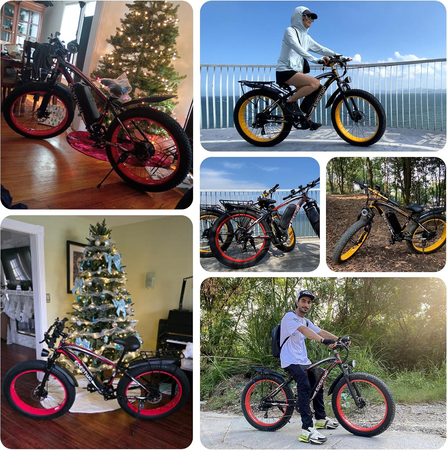 Electric Bike for Adults,1500W Peak Motor E Bikes, 26' Fat Tire Electric Bicycle, 28+ MPH 60 Miles Electric Mountain Bike, Removable Battery, Dual Brake, 7 Speed
