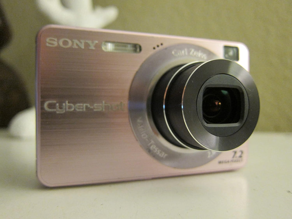 Sony Cybershot DSCW120/P 7.2MP Digital Camera with 4x Optical Zoom with Super Steady Shot (Pink)