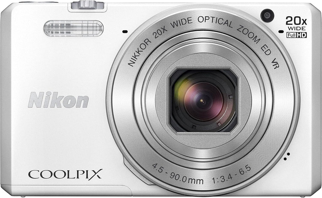 Nikon COOLPIX S7000 Digital Camera (White) - International Version (No Warranty)