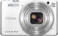 Nikon COOLPIX S7000 Digital Camera (White) - International Version (No Warranty)