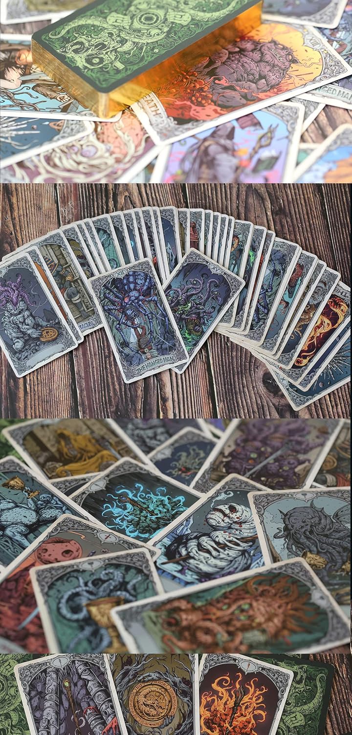 Cthulhu Poker Cards Collection Playing Cards Rare Limited Poker Cards Gift for Men or Women, Great for Cardistry,Card Games and Party (A Whole Set)