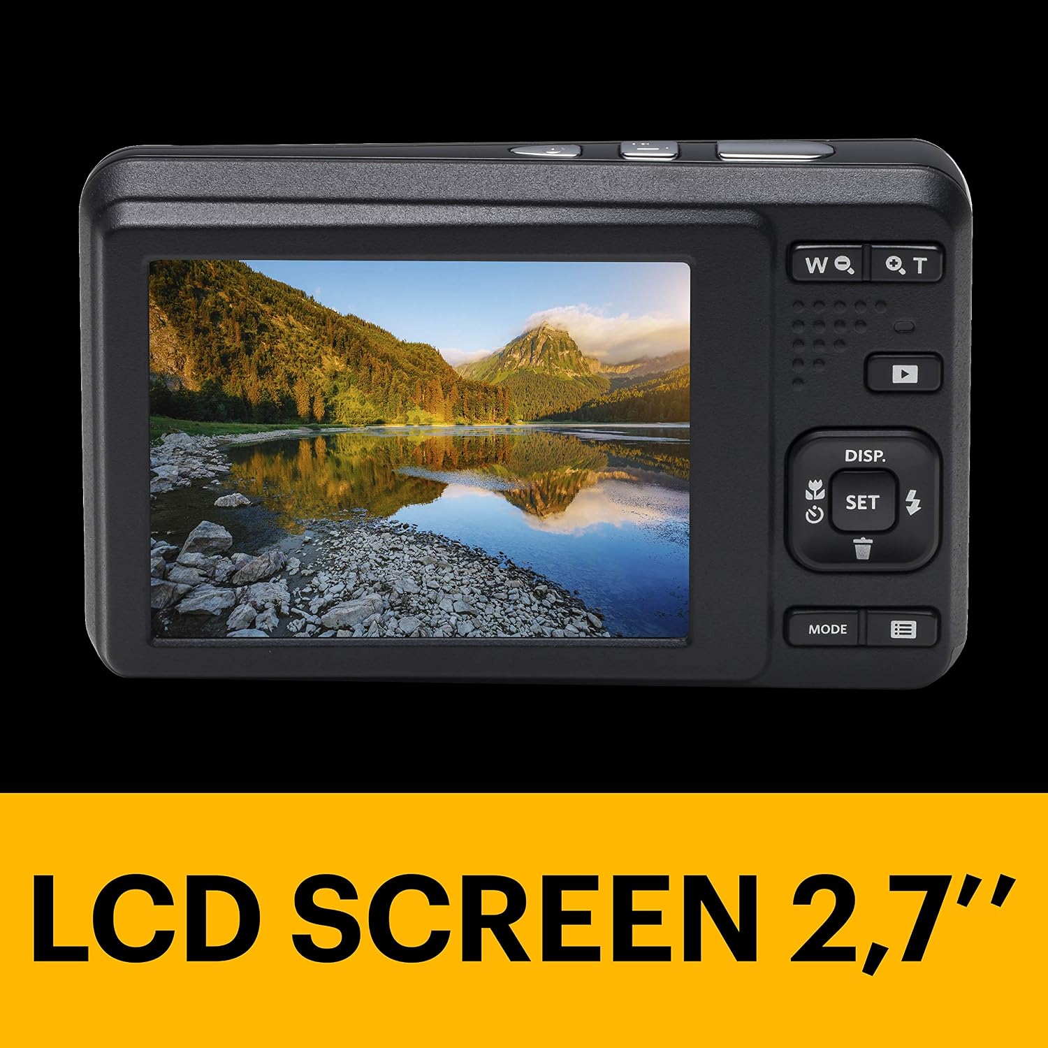 Kodak FZ53-BL Point and Shoot Digital Camera with 2.7' LCD, Blue