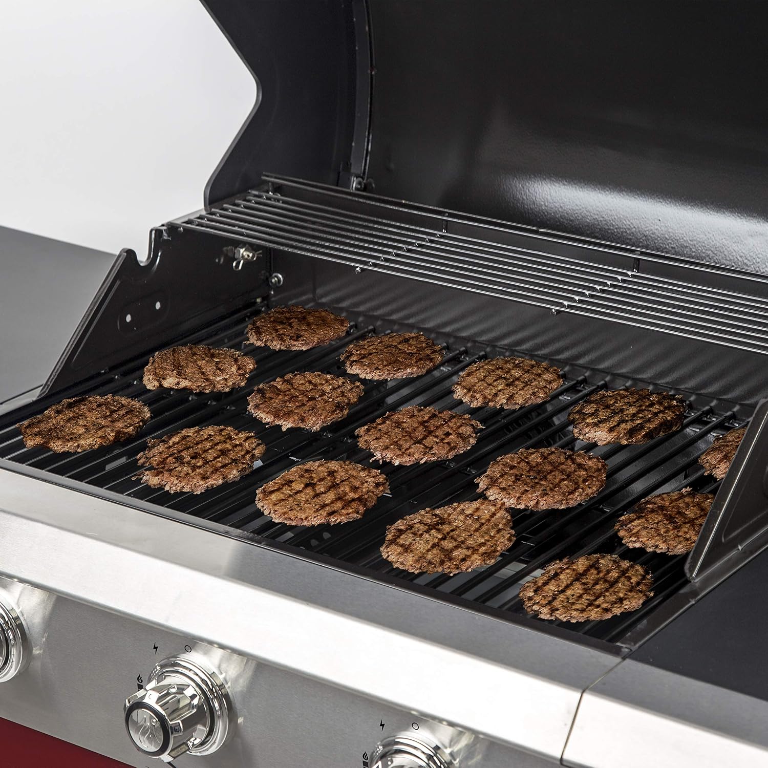 3 Burner Red LP Gas Grill