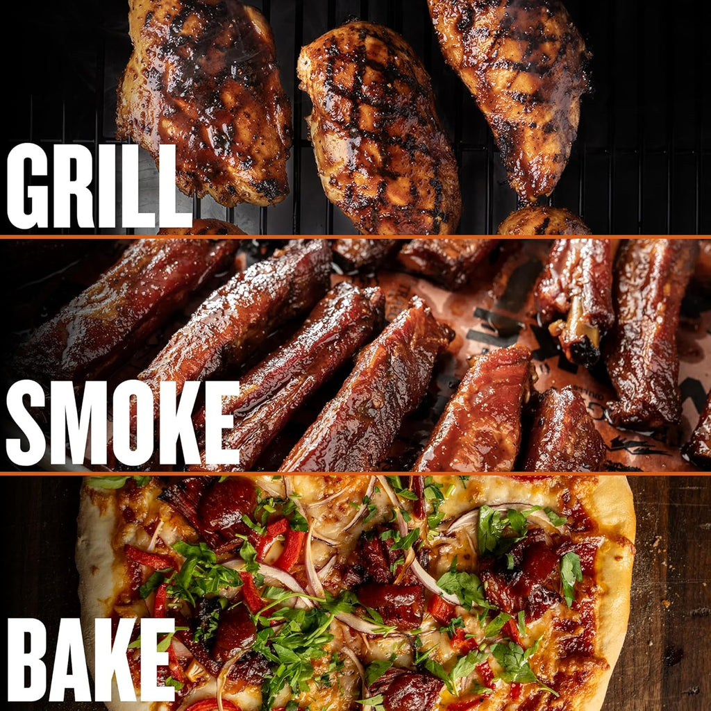 Traeger Grills Woodridge Pro Electric Wood Pellet Grill and Smoker, 970 Sq. In., Outdoor Pellet Smoker Grill with Digital Sensor and Side Shelf, Wi-FIRE Technology, Super Smoke Mode, TFB97JLH
