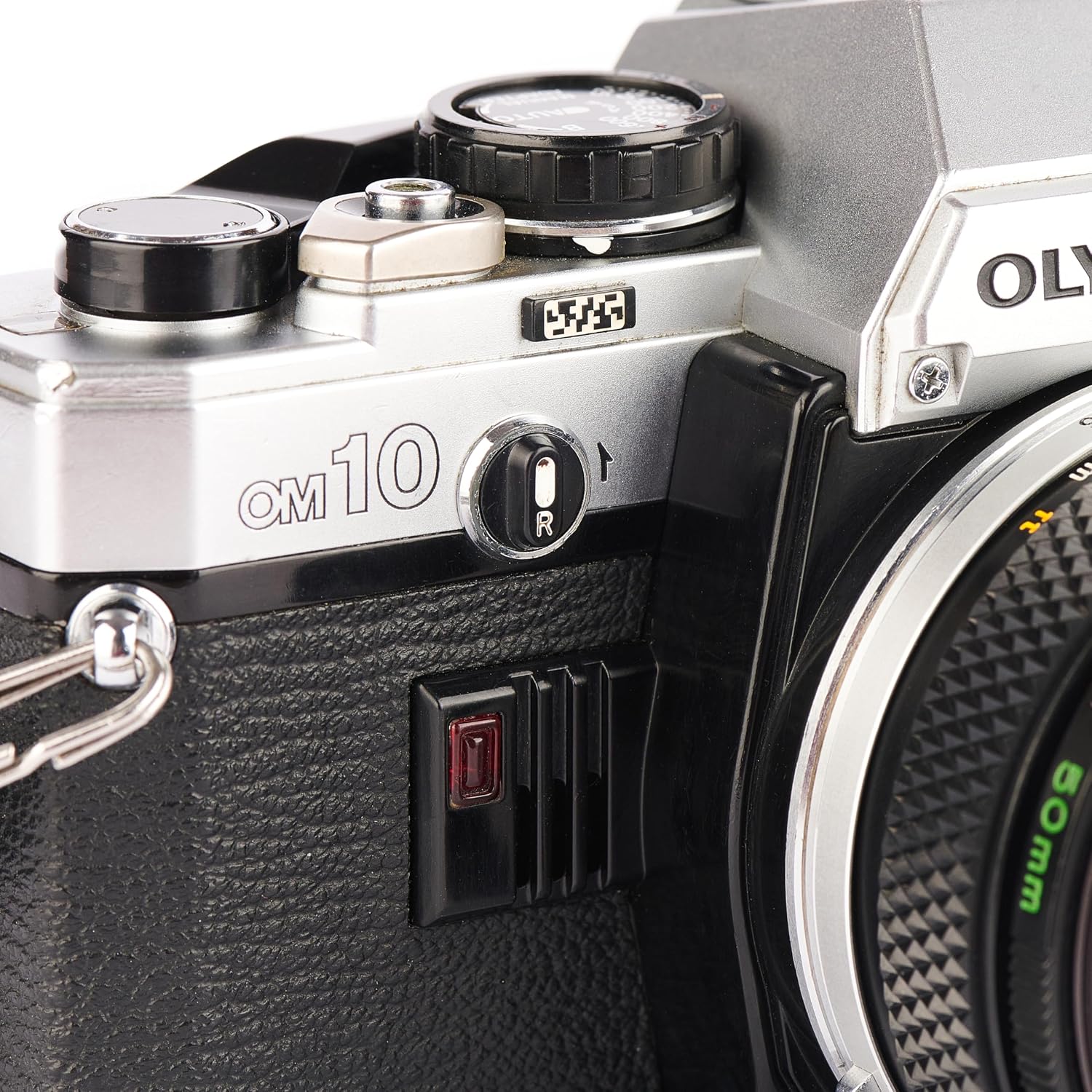 Olympus OM-10 OM10 35mm SLR Film Camera with Manual Focus Om Mount System Lens (Renewed)