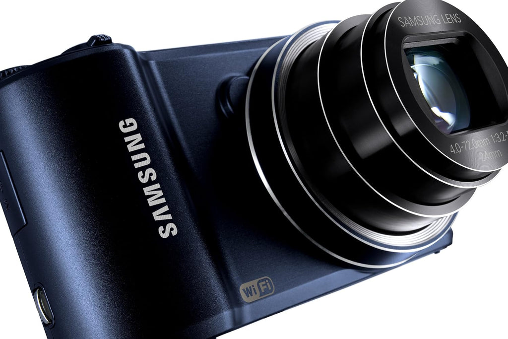 Samsung WB250F Smart Wi-Fi Digital Camera (Cobalt Black)