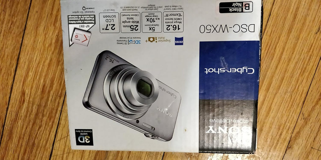 Sony Cyber-shot DSC-WX50 16.2 MP Digital Camera with 5x Optical Zoom and 2.7-inch LCD (Black) (2012 Model)