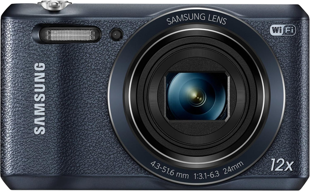 Samsung WB35F 16.2MP Smart WiFi & NFC Digital Camera with 12x Optical Zoom and 2.7' LCD (Black)