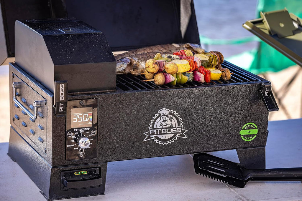 Pit Boss Portable Battery Powered Wood Pellet Grill