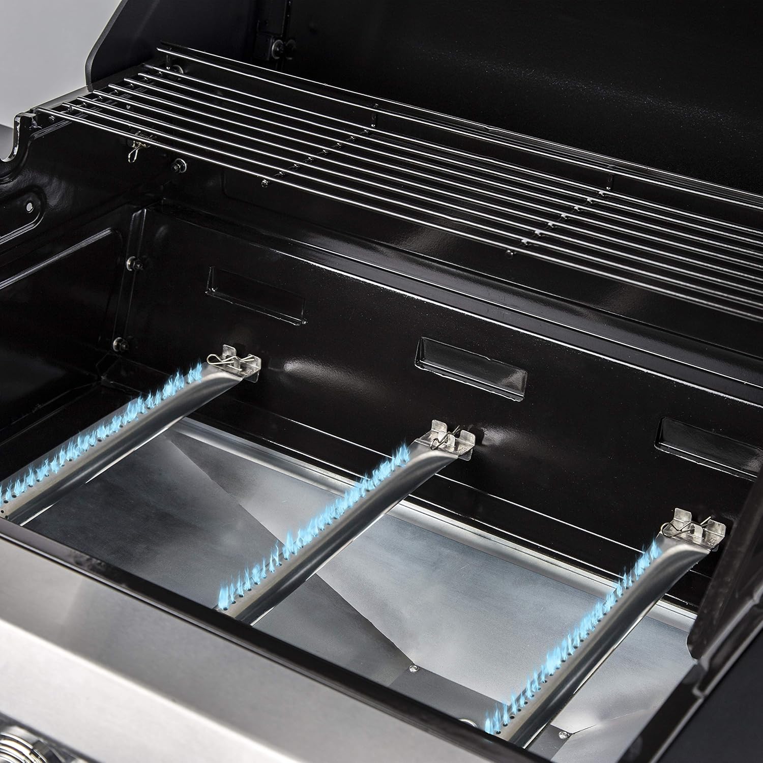 3 Burner Red LP Gas Grill