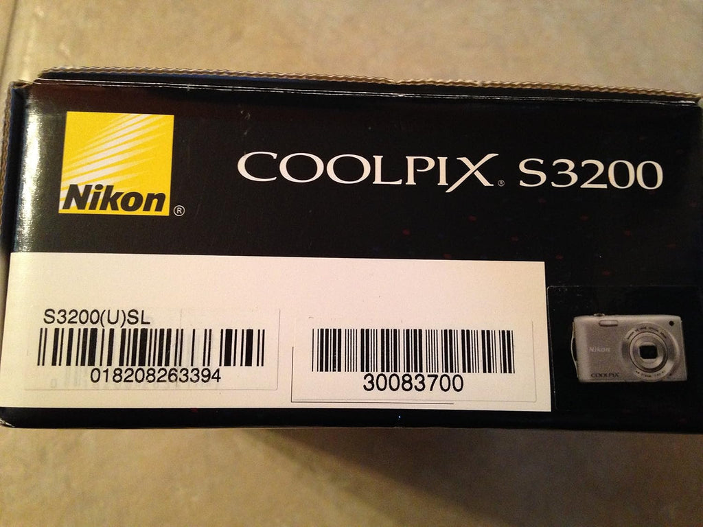 Nikon Coolpix S3200 16.0 Mp 6X Wide Optical Zoom Digital Camera (Silver)