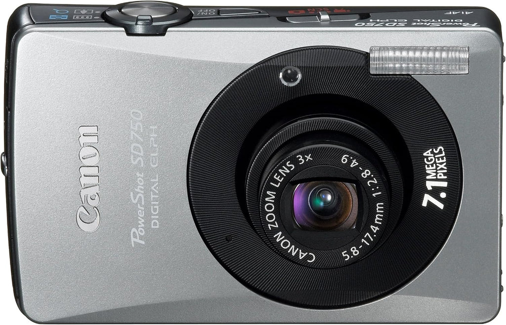 Canon PowerShot SD750 7.1MP Digital Elph Camera with 3x Optical Zoom (Black)