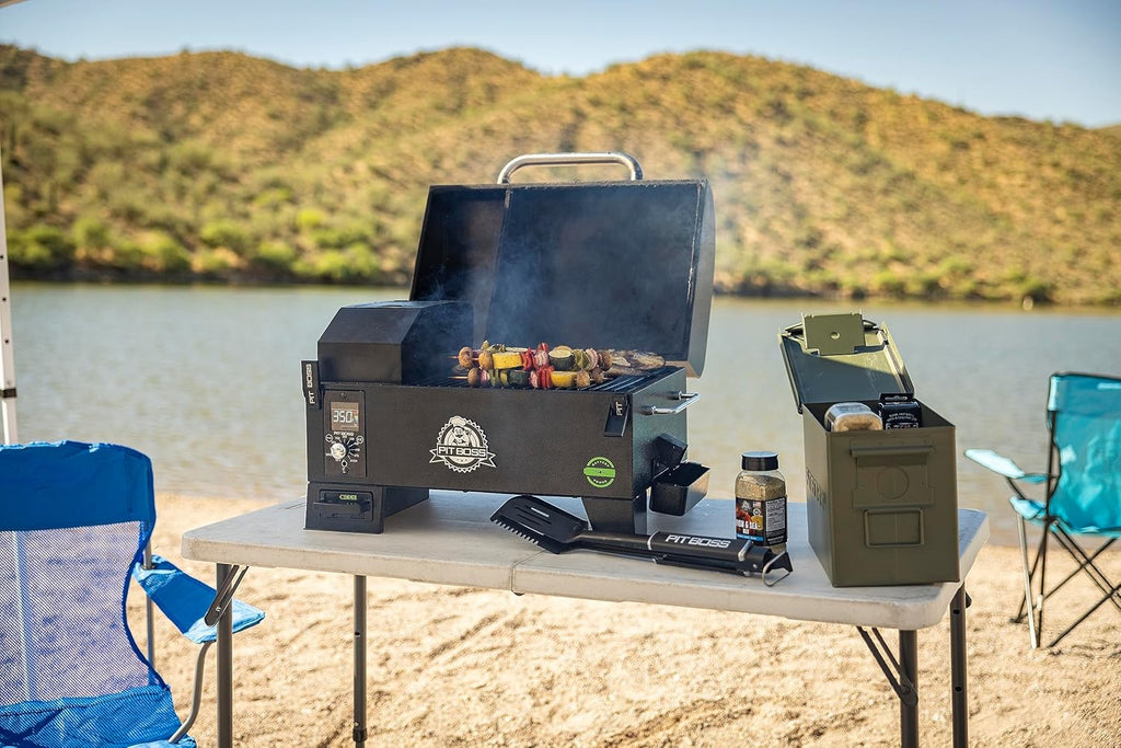 Pit Boss Portable Battery Powered Wood Pellet Grill