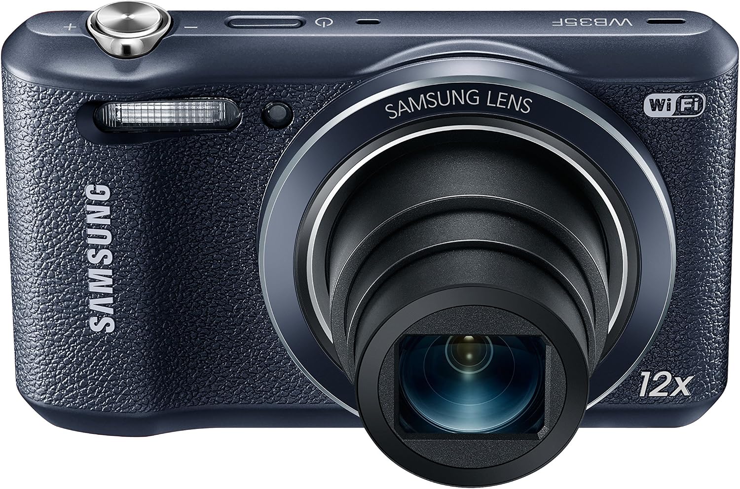 Samsung WB35F 16.2MP Smart WiFi & NFC Digital Camera with 12x Optical Zoom and 2.7' LCD (Black)