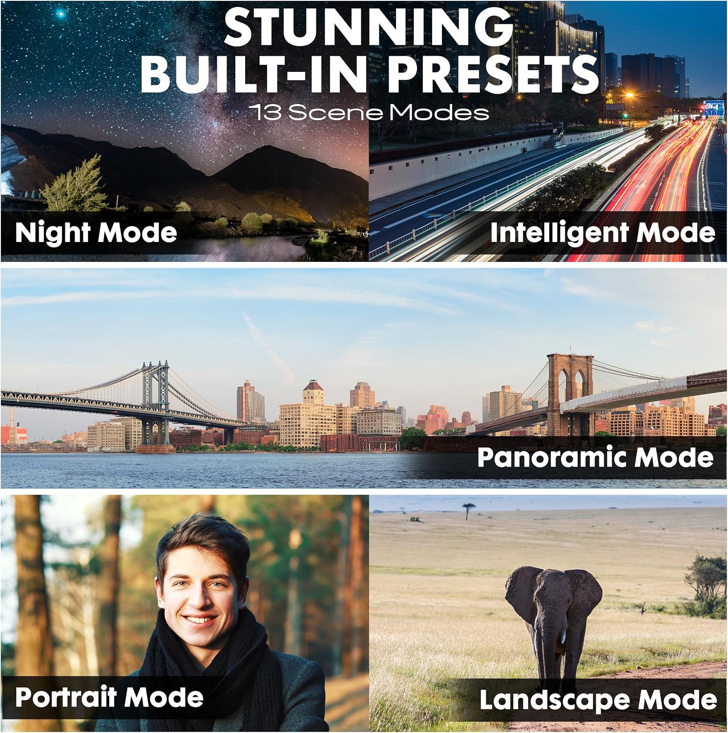 Minolta MN40Z 20MP Digital Camera – 40x Optical Zoom, 1080p FHD Video, 3.0' LCD, Wi-Fi, Face/Smile/Blink Detection – Blue